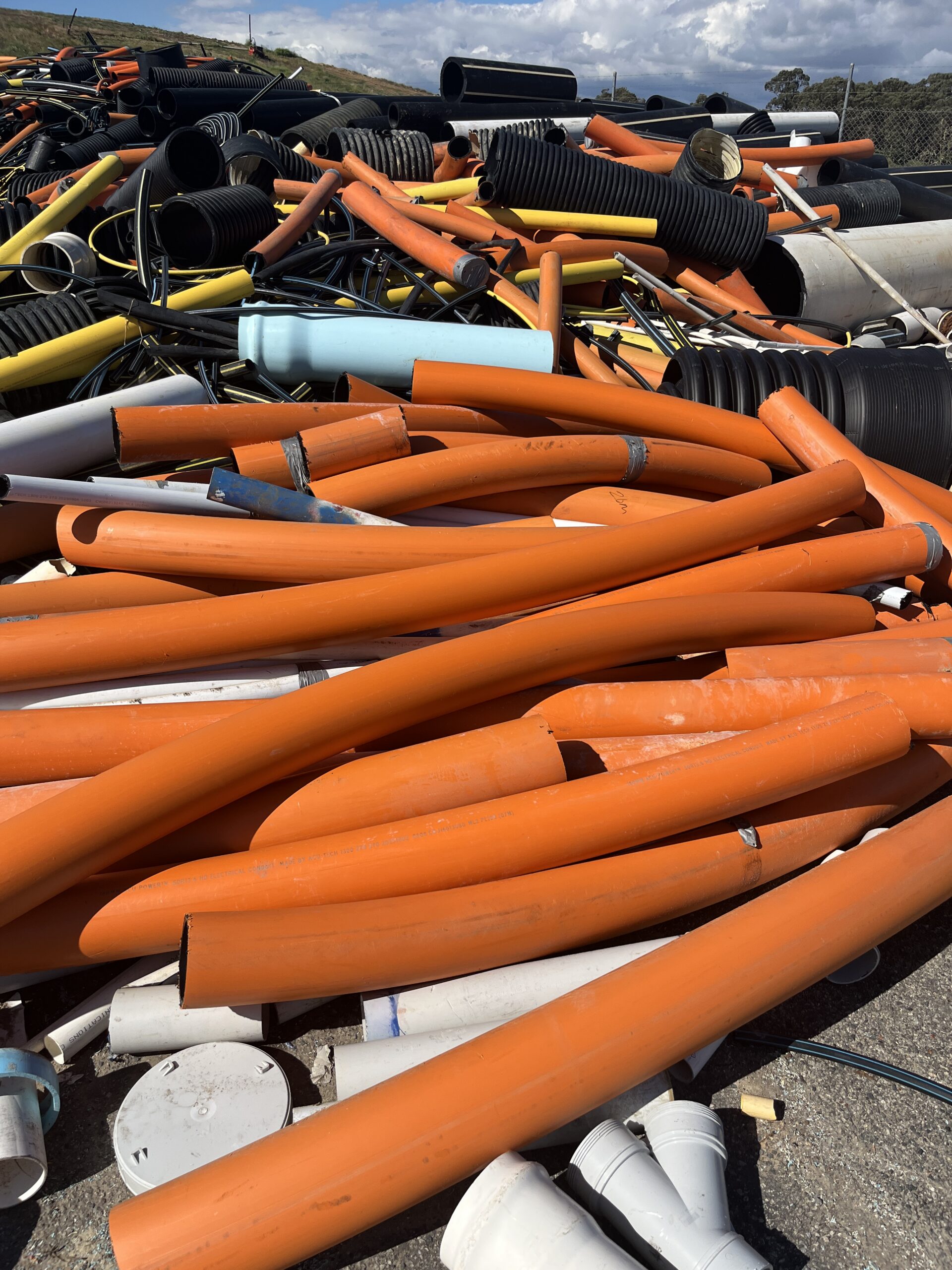 HDPE electrical conduit